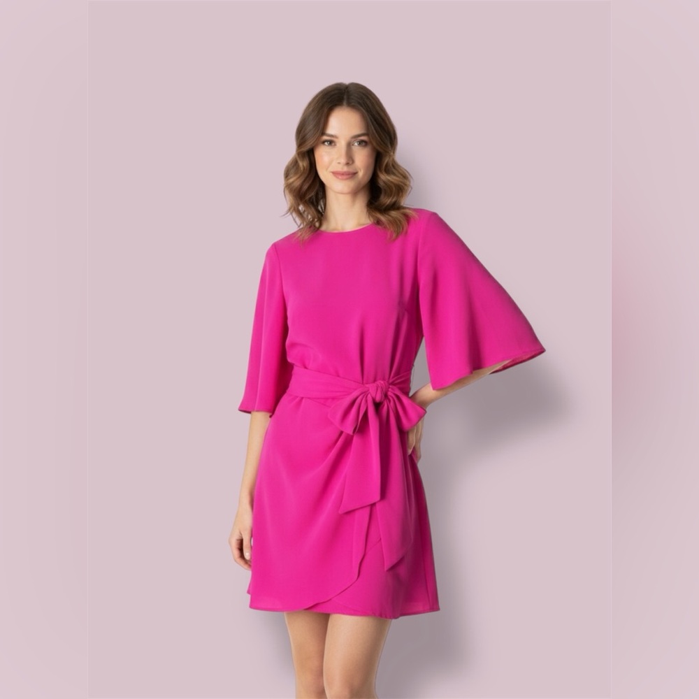 Elegant Pink Women's Dress